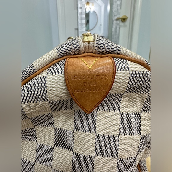 Louis Vuitton Damien Azur speedy 30 - Picture 7 of 15